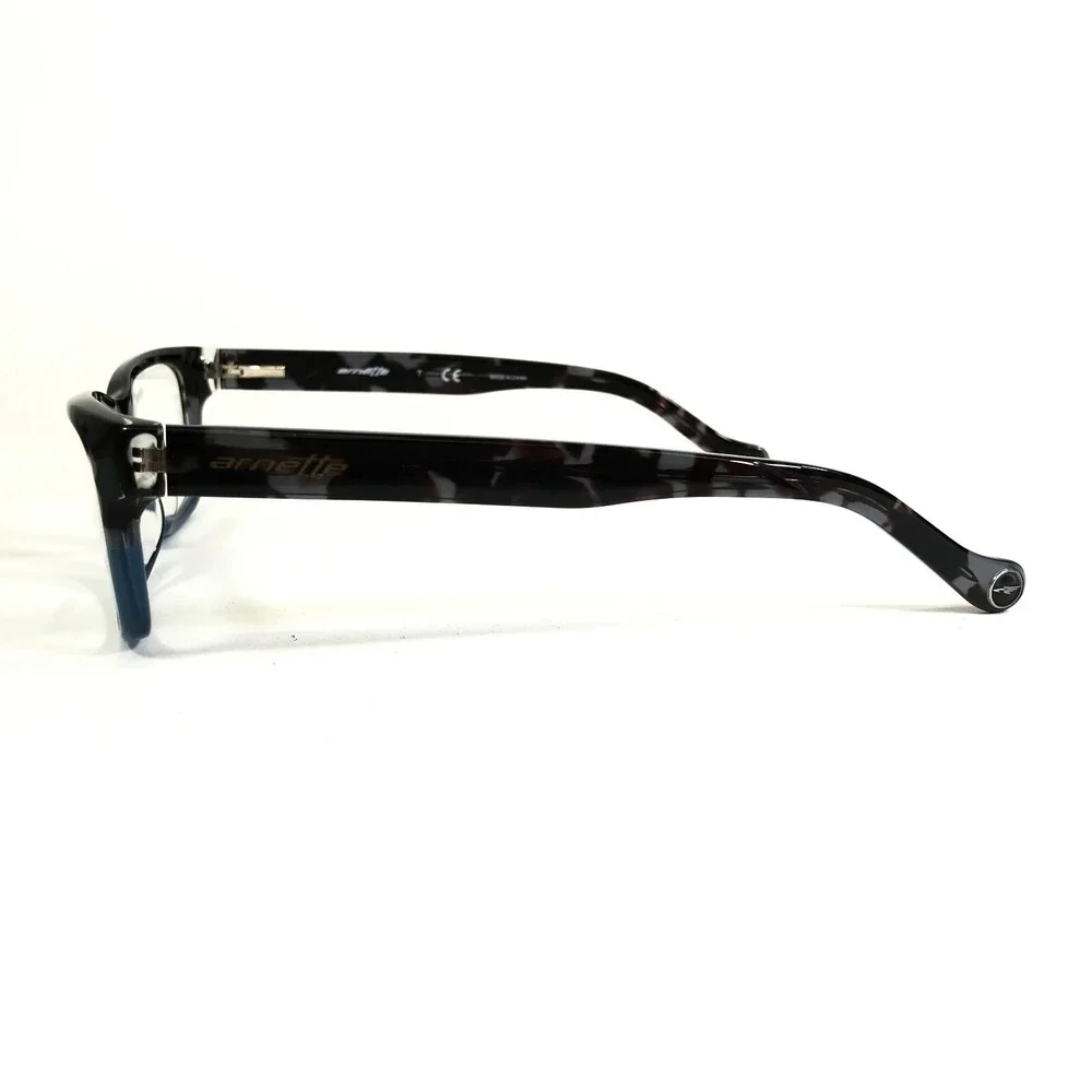 Arnette Eyeglasses Frames Drum Machine 7091 1169 Gray Tortoise Blue 51-17-135